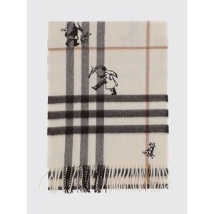 Burberry Women Vintage Check Cashmere Scarf Burberry With Fringed Edges